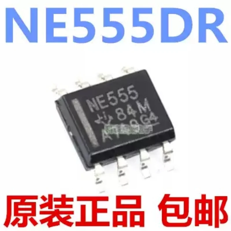 New original NE555 NE555DR high-precision programming timer oscillator chip SOP8