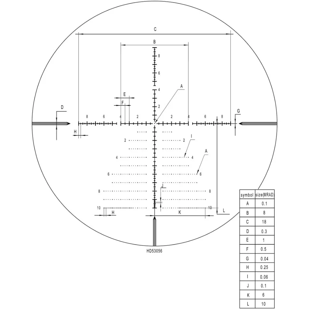 First Focal Plane, FFP Rifle Scope with Red Illuminated Reticle, Zero Stop 34mm Tube, Long Range RifleScopes for Hunting