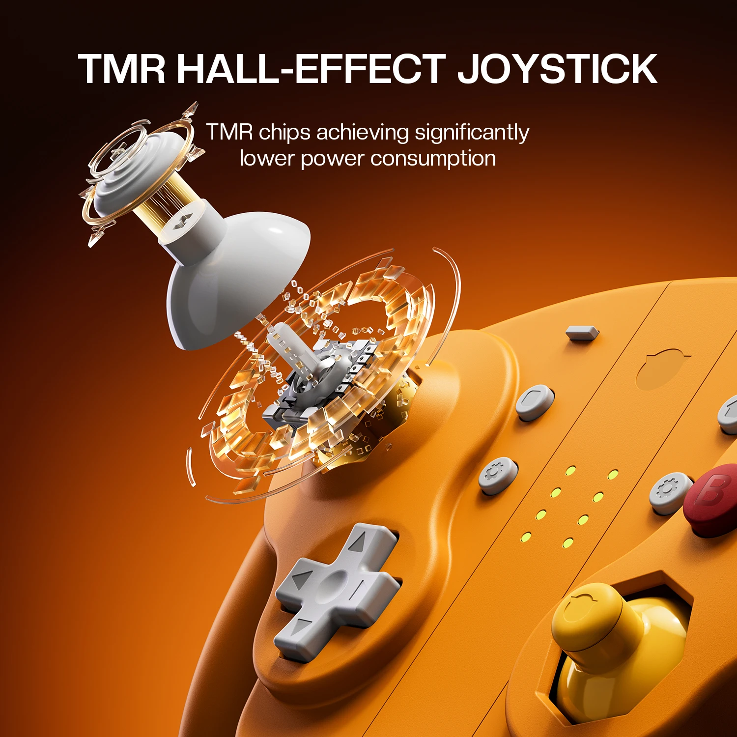 وحدة تحكم NGC لاسلكية NYXI Wizard 2 تدعم نينتندو سويتش 2 TMR Hall NFC 6-Axis Gyro #2