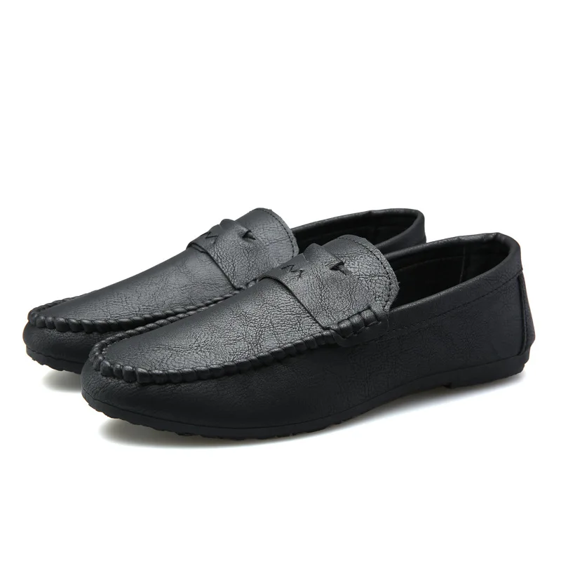 Men Loafers Shoes Spring 2023 Fashion Boat Footwear Man Brand Leather Moccasins Men\'S Shoes Men Comfy Drive Men\'s Casual Shoes