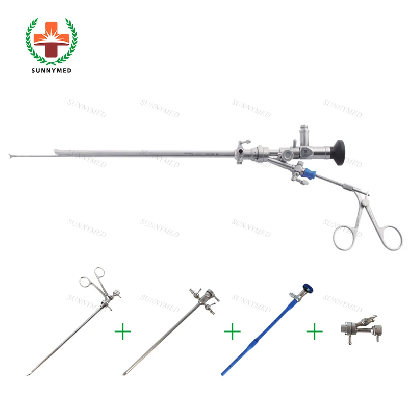 SY-P004 Surgical Instrument Urological Instruments Surgical Click Type Urethro-Cystoscopy Set