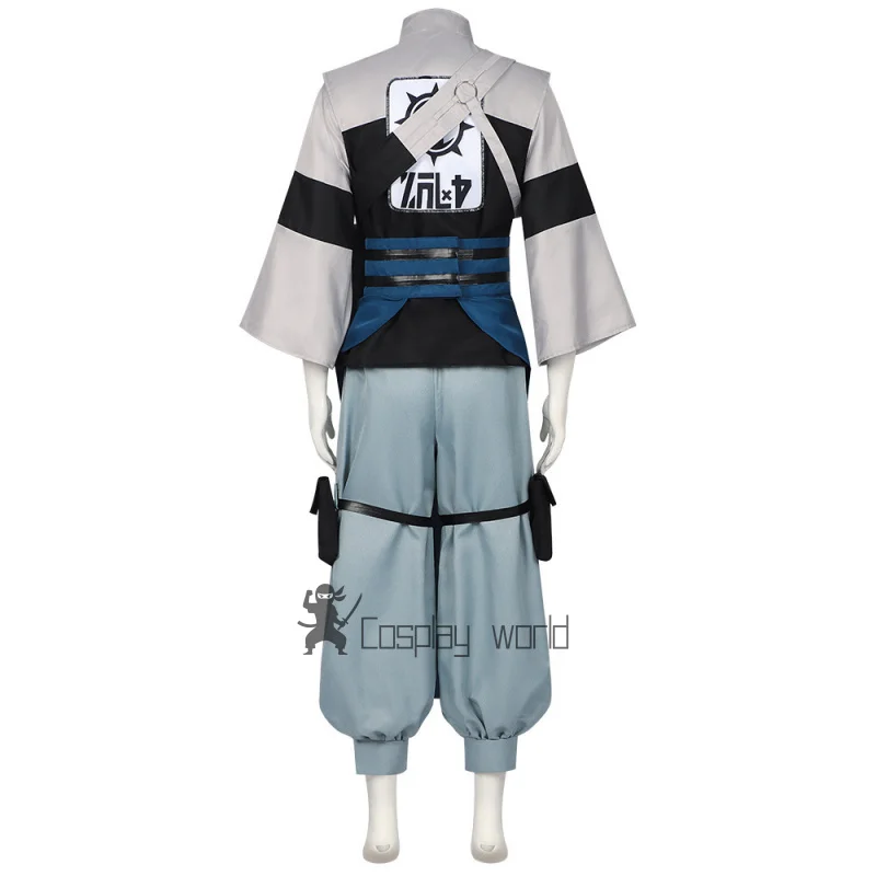 

Anime Zanka Gachiakuta Cosplay Costume Zanka Nijiku Uniform Game Outfit Festival Halloween Party for Women Men Role Play