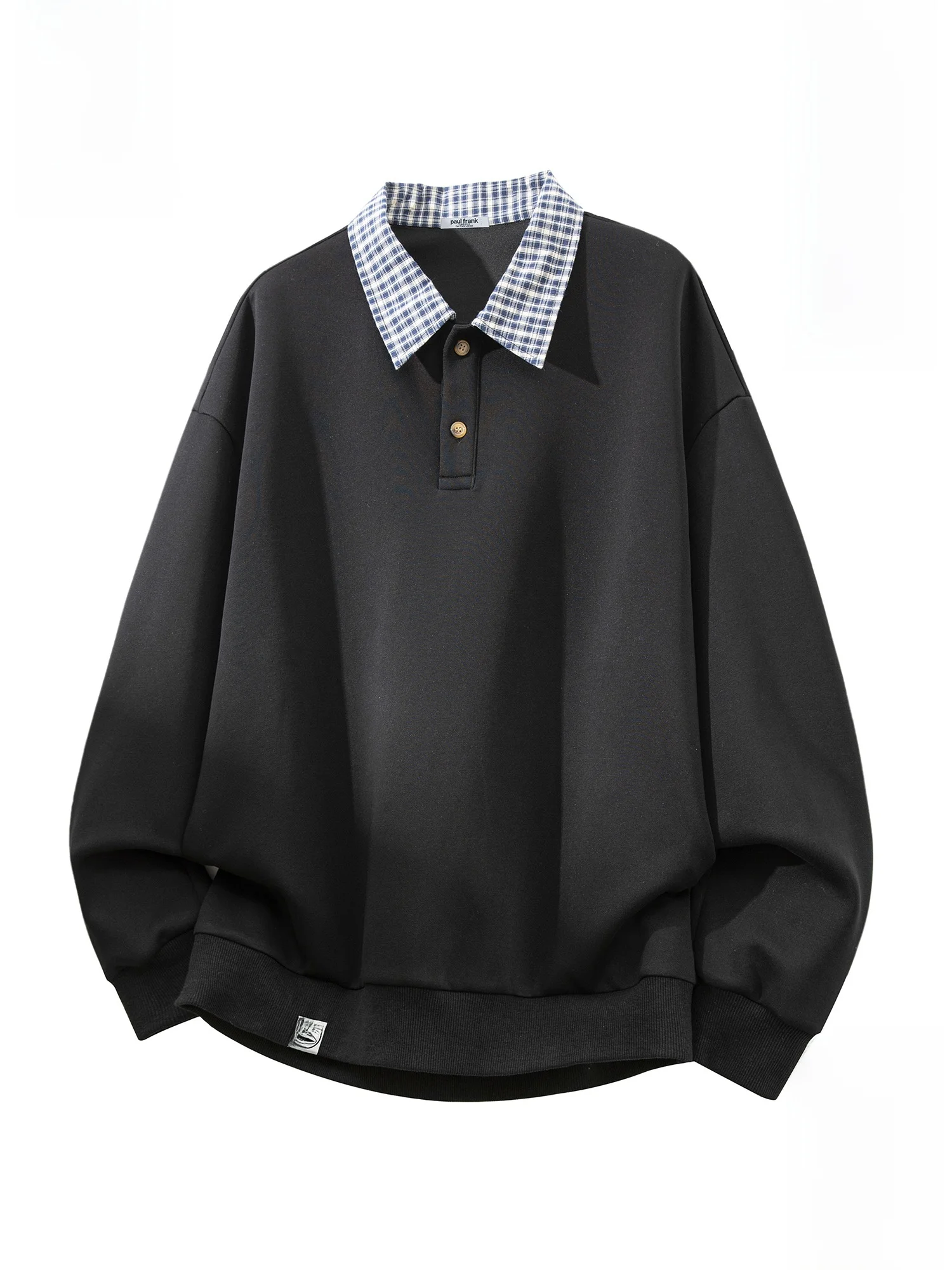 

PaulFrank Winter Thiened Long Sve Hoodie Men's New Sle Fce Lined Stand Collar Sweatirt Casual Comfortable Polyest...