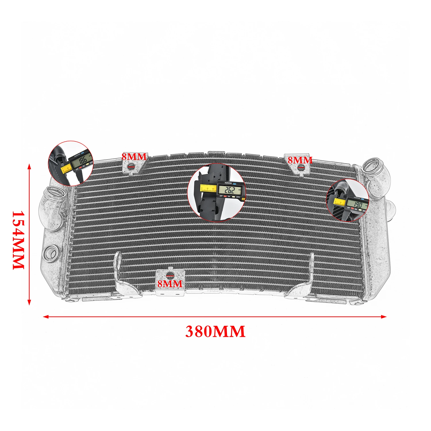 Tmax530 Motorcycle Engine Radiator Cooling Parts Coolant Tank For Yamaha T-MAX TMAX 530 2012-2016 Cooler Water Tank Grille Guard