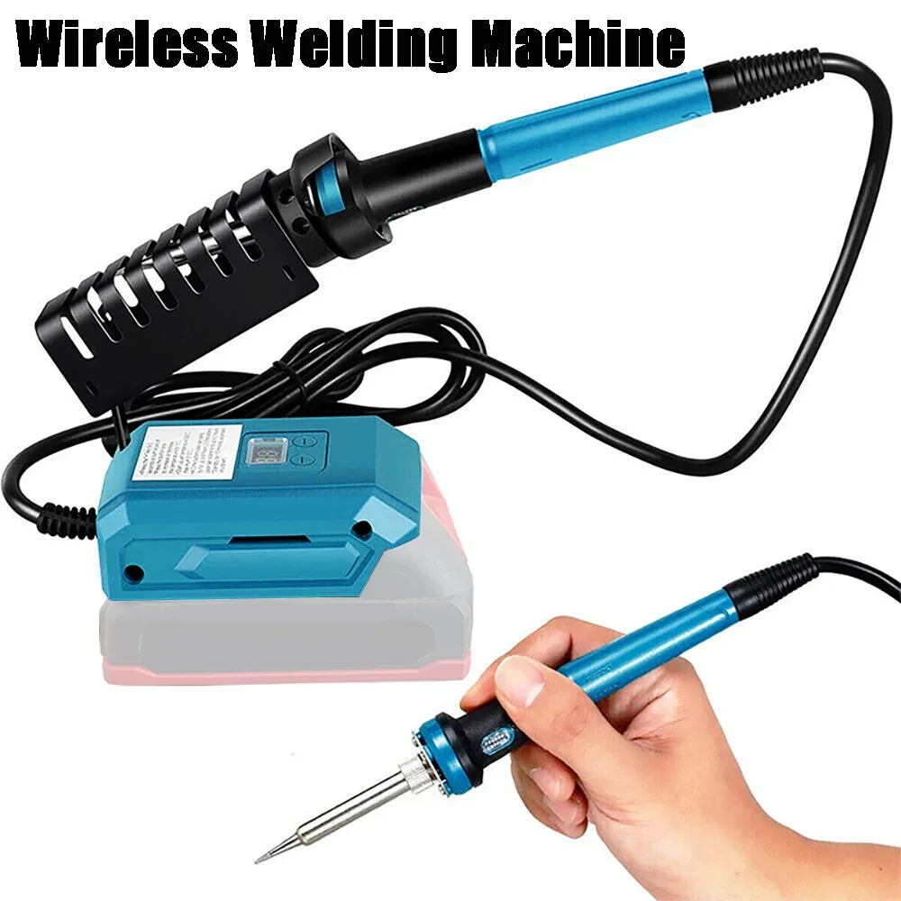 Quick Heating Digital Display Electric Soldering Iron Welding Machine For Makita BL1830 For Dewalt DCB200 18V 20V Li-ion Battery