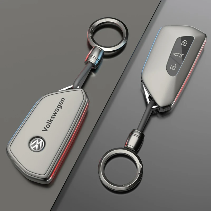 

Car Key Case Cover For VW Volkswagen Golf 8 MK8 ID.3 ID.4 Cupra Skoda Octavia A8 SEAT Leon MK4 2020 2021 Formentor Tarraco