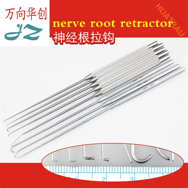 JZ Jinzhong Medical Nerve Root Retractor Nerve Hook Microbrain Probe Skull Peeling Intracranial Retractor Orthopedics