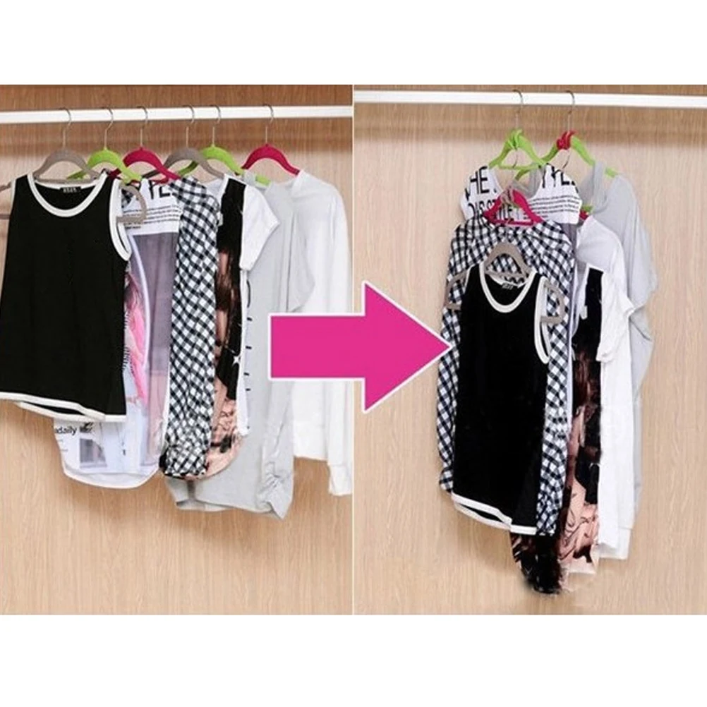 

30Pcs Anti-Slip Flocking Hanger Accessories Heavy Duty 5Kg Max Storage Rack for Home Travel Business Closet Organization