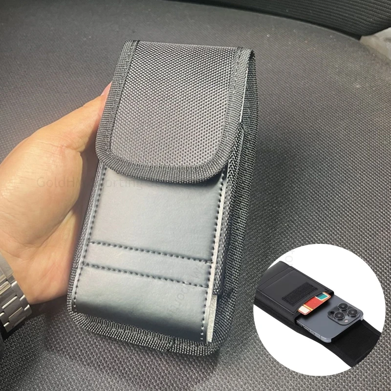 

For Infinix Note 50s 50X 5G Plus Waist Bag Pouch Belt Card Leather Phone Holder Case Note 50 40 Pro Plus 5G 12 Pro 30 VIP Racing