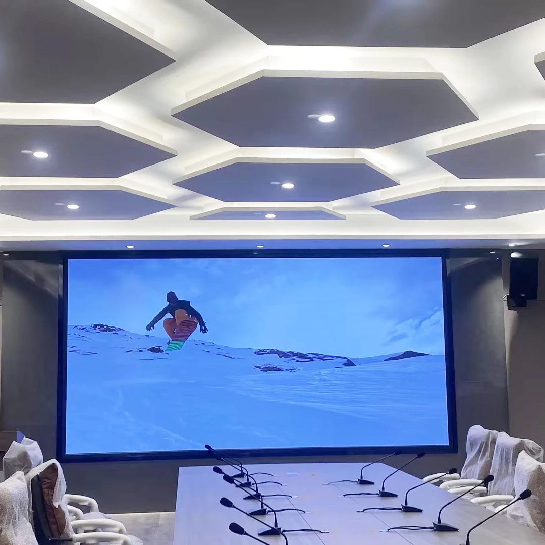 

Indoor Fixed Led Display Screen Led Screen Indoor 4K Led Screen Display for Church Conference Club Bar Digital New Technology