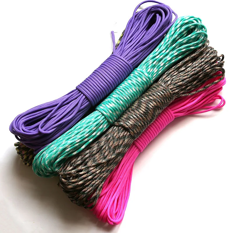 Seven-Core Parachute Cord 4mm Outdoor Paratrooper Tent Binding Household Rock Climbing Rope