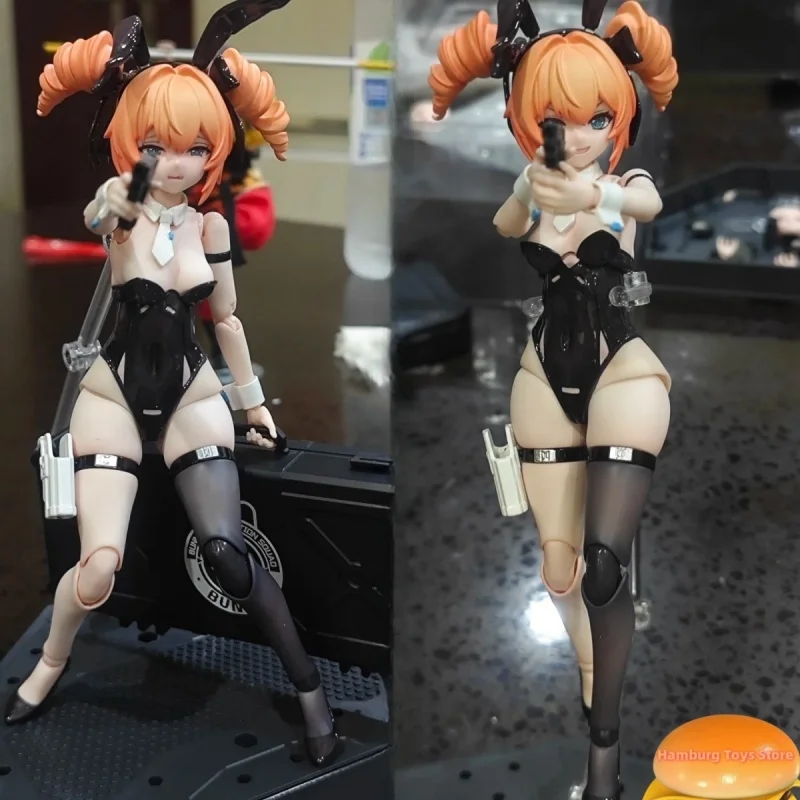 

In Stock Sushiworks 1/12 Mobile Suit Girl Rabbit Rapid Response Team Sniper LEONI Bunny Girl Full Set 6in Action Figure Model