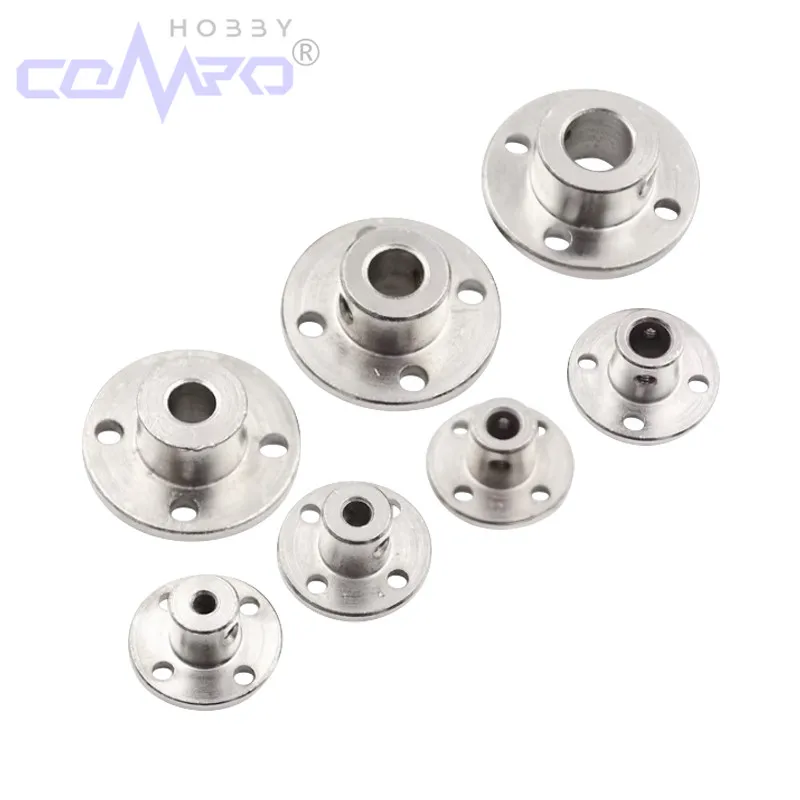 

1Pc 2/3/3.17/4/5/6/6.35/7/8/10/12/14/16mm Ferrous Flange Coupling Coupler Motor Guide Shaft Motor Connector