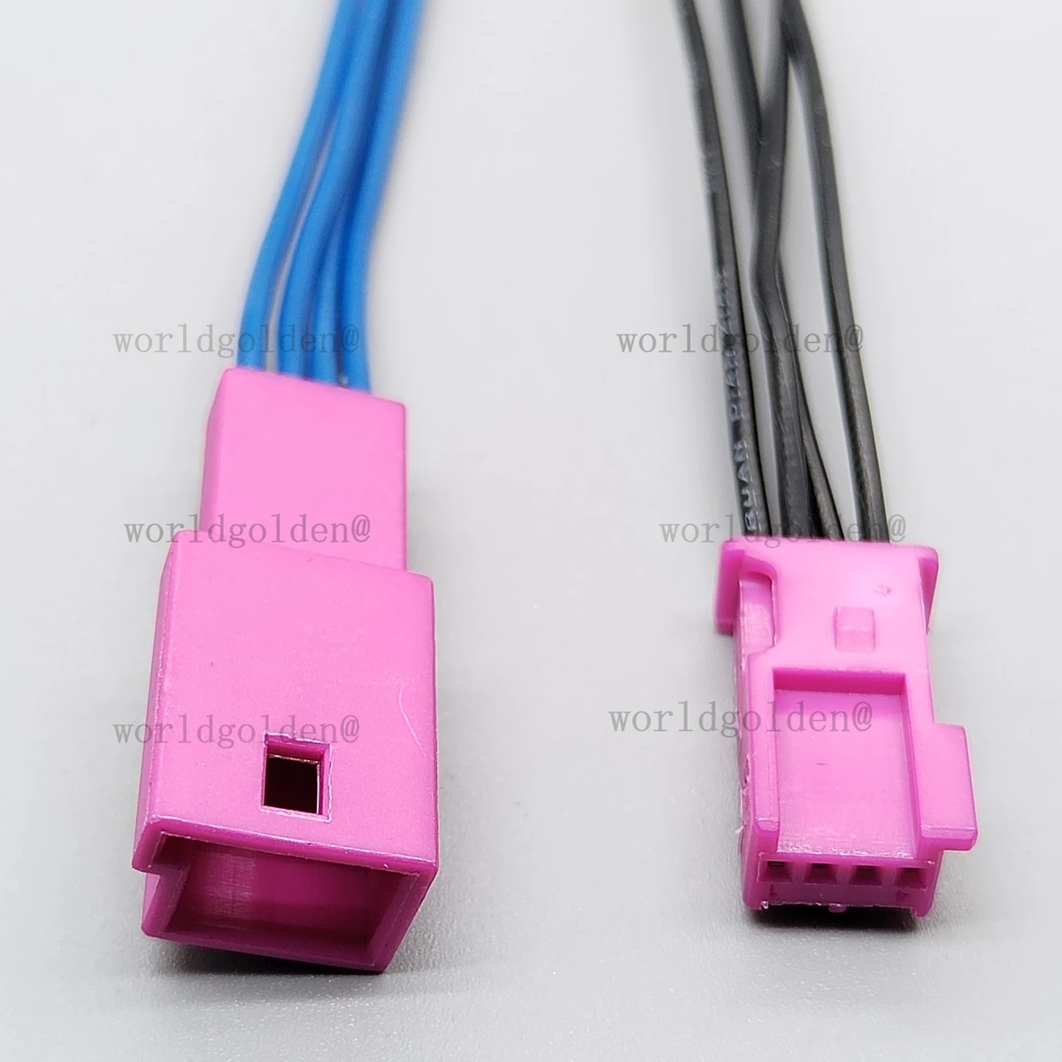 2177466-4 Car Interior Wiring Connector for BMW ambient light wire splice & steady light signal transmission