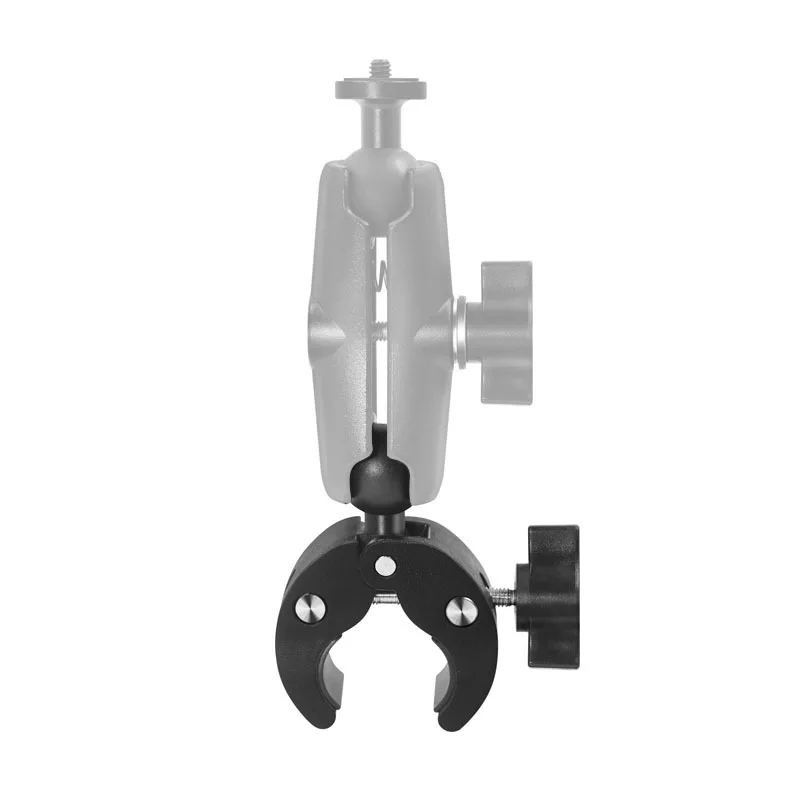 1 Inch 25mm Motorcycle Ball Base Mount Support Bike Handlebar Railing Super Clamp for Gopro Insta360 Garmin Camera Accessories