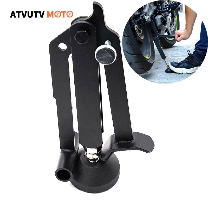 

Energy Saving Stable Swingarm Lift Foldable For ATV Dirt Bike Portable Lifting Frame Motorcycle Wheel Support Side Stand Paddock