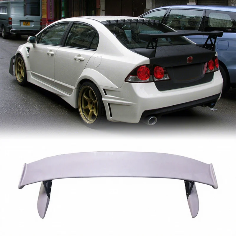 For  Honda Civic 2007-2011 Type-R FD2 Mu-Style Spoiler