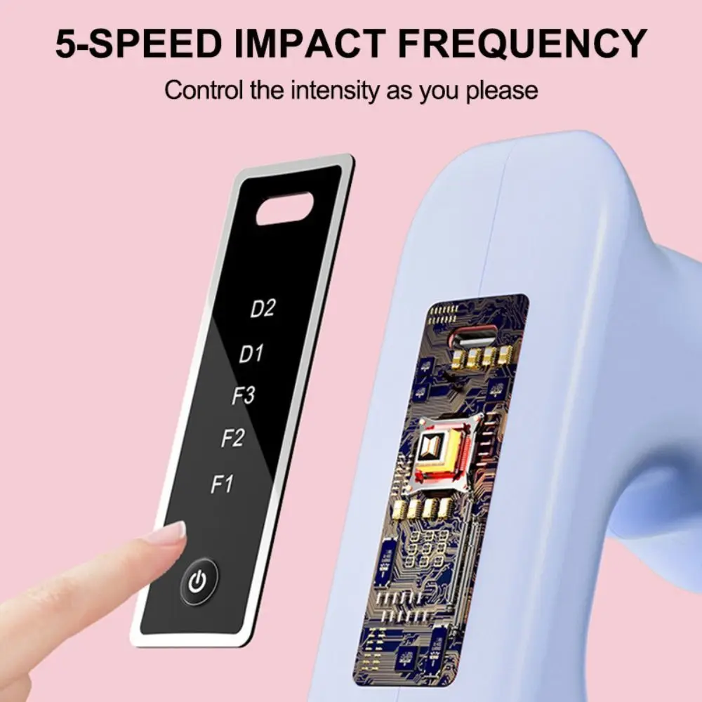 

Multifunctional Fascia Ring Massager Vibration Mini Machine Muscle Reliever Automatic Comfortable Health Beauty Massager