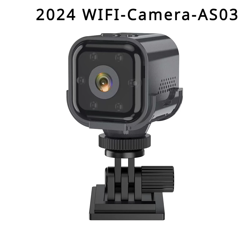 2024 New AS03 mini camera Remote Control Infrared Surveillance 2MP Security Mini WiFi Camera NIGHT VISION Wireless 1080p Camera