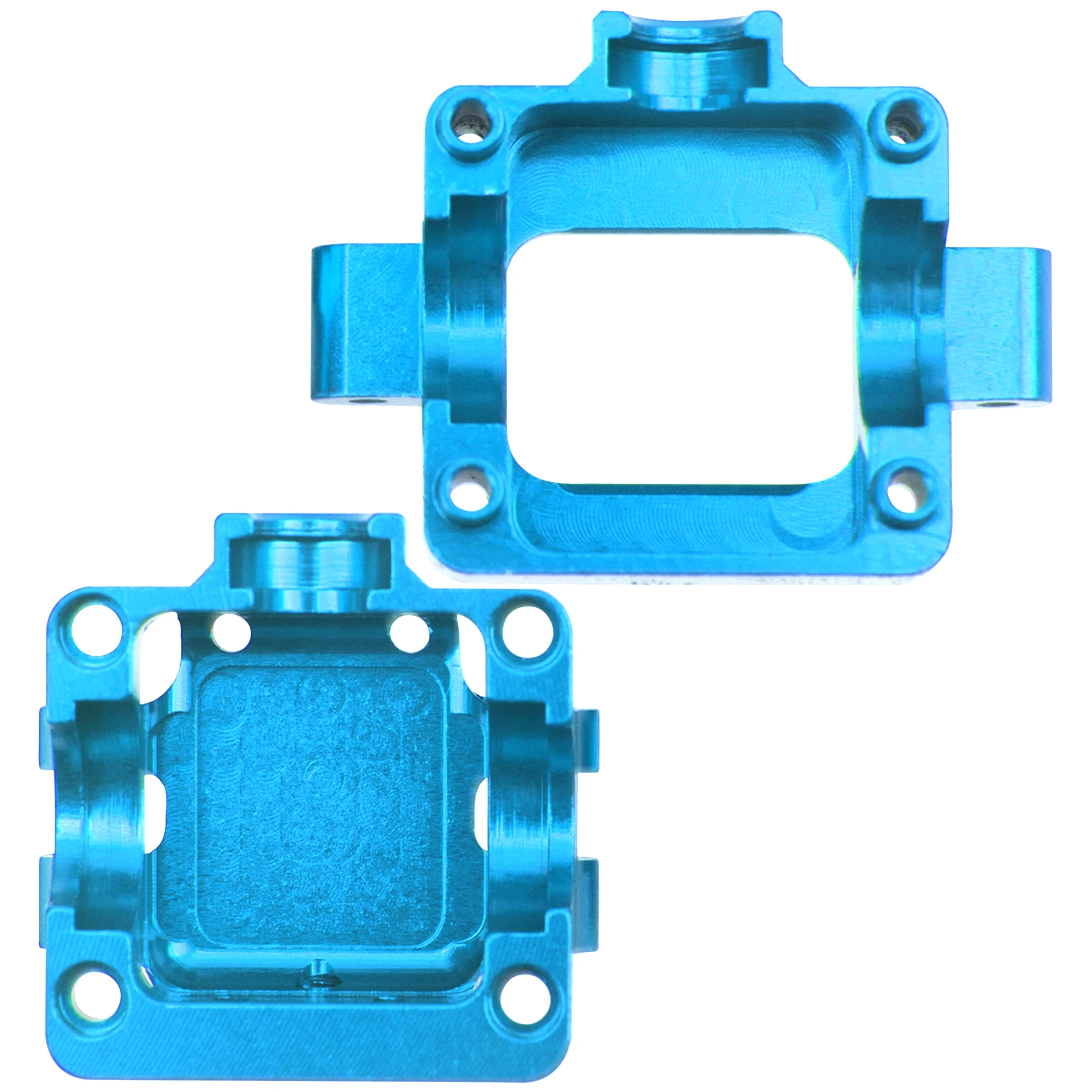 Aluminum Alloy Differential Gearbox Housing Cover Gear Box Shell for Wltoys 284131 K969 K989 P929 1/28 RC Car