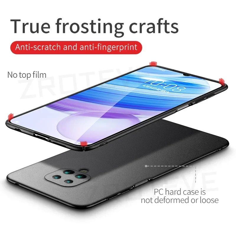 For Redmi Note9 Pro Case ZROTEVE Slim Matte Hard PC Cover For Xiaomi Redmi Note 9 9S 10S 10 Pro Max Xiomi Note9s Global Cases