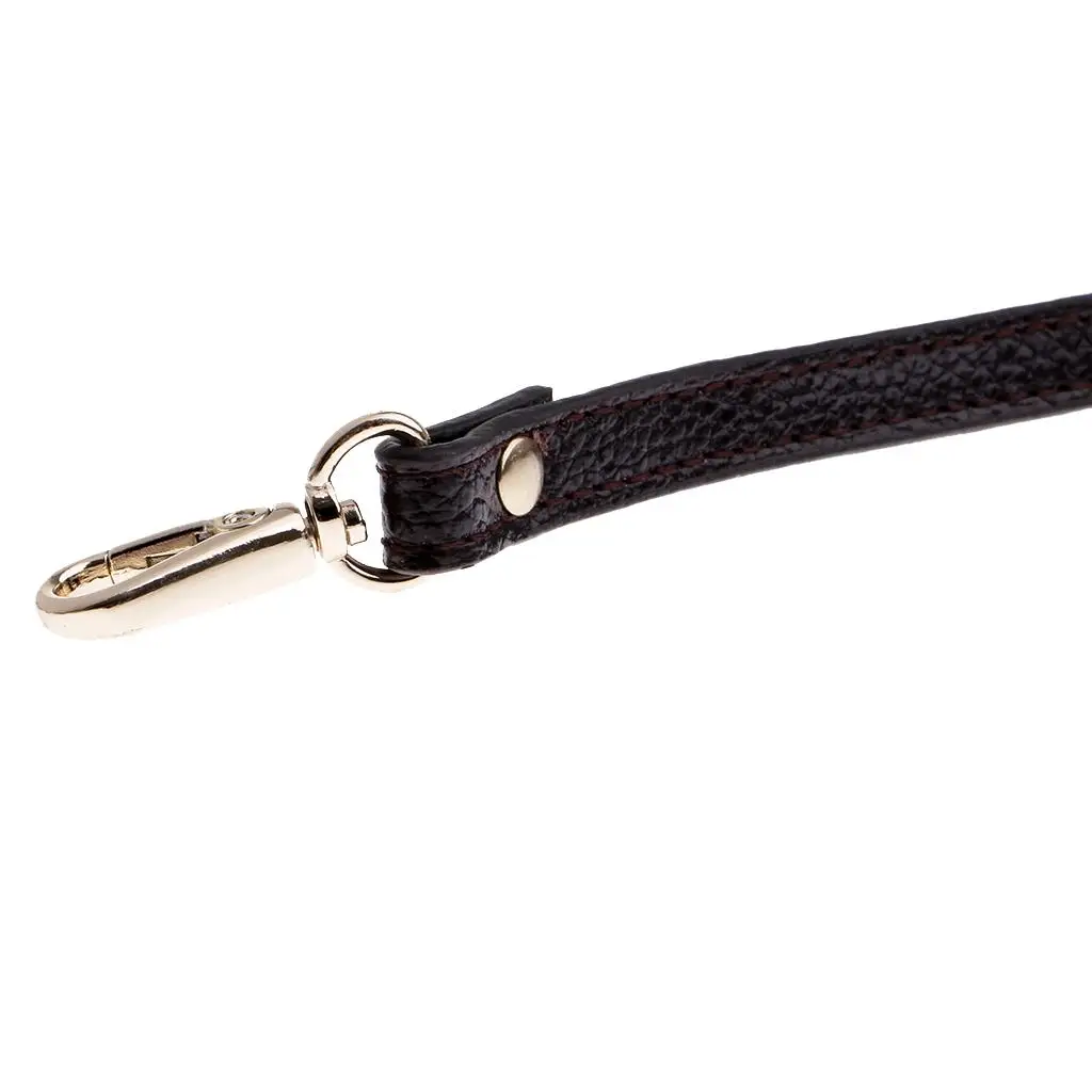 Genuine Leather Handbag Straps Lichee Pattern Replacement Bag Handle DIY Purse Making Accessories for Luxury Bags