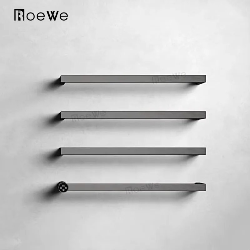 High End Sterilization Heated Electric Towel Rack Bathroom Heated Rail Towel Warmer Bars with Thermostat