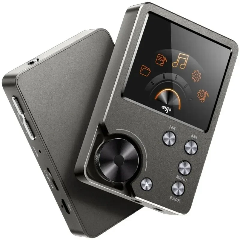 مشغل موسيقى Aigo MP3-105 PLUS Hifi Mp3 مع شاشة WM8965 مشغل Mp3 صغير محمول عالي الدقة DSD مشغل صوت USB رياضي #2