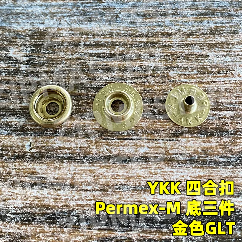 اليابان YKK أربعة في واحد مشبك PERMEX M GLT الذهب، المفاجئة مشبك كبير مشبك أبيض، العلامة التجارية اليابانية والكورية المفضلة