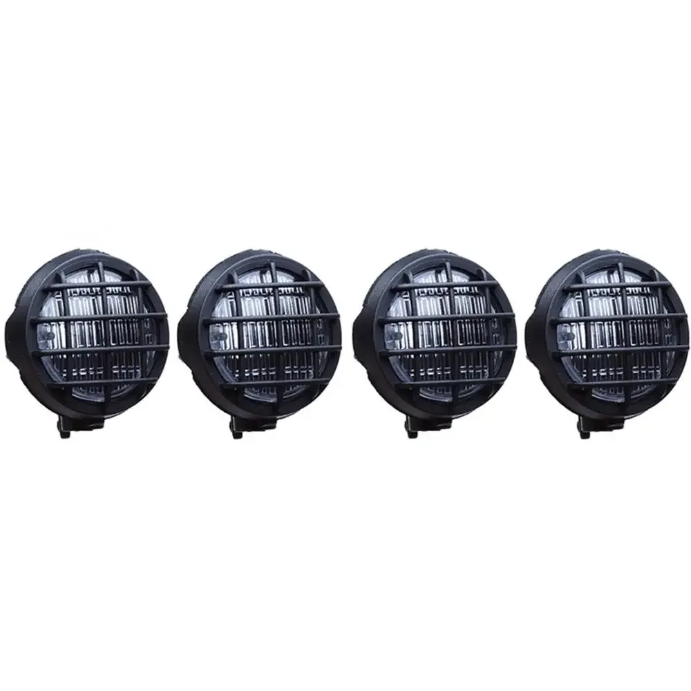 

4pcs RC Car LED Light Cover Lampshade for 1:10 Tamiya HSP Lampshade for Axial SCX10 D90 TRX-4 RC Climbing Car Parts Accessories