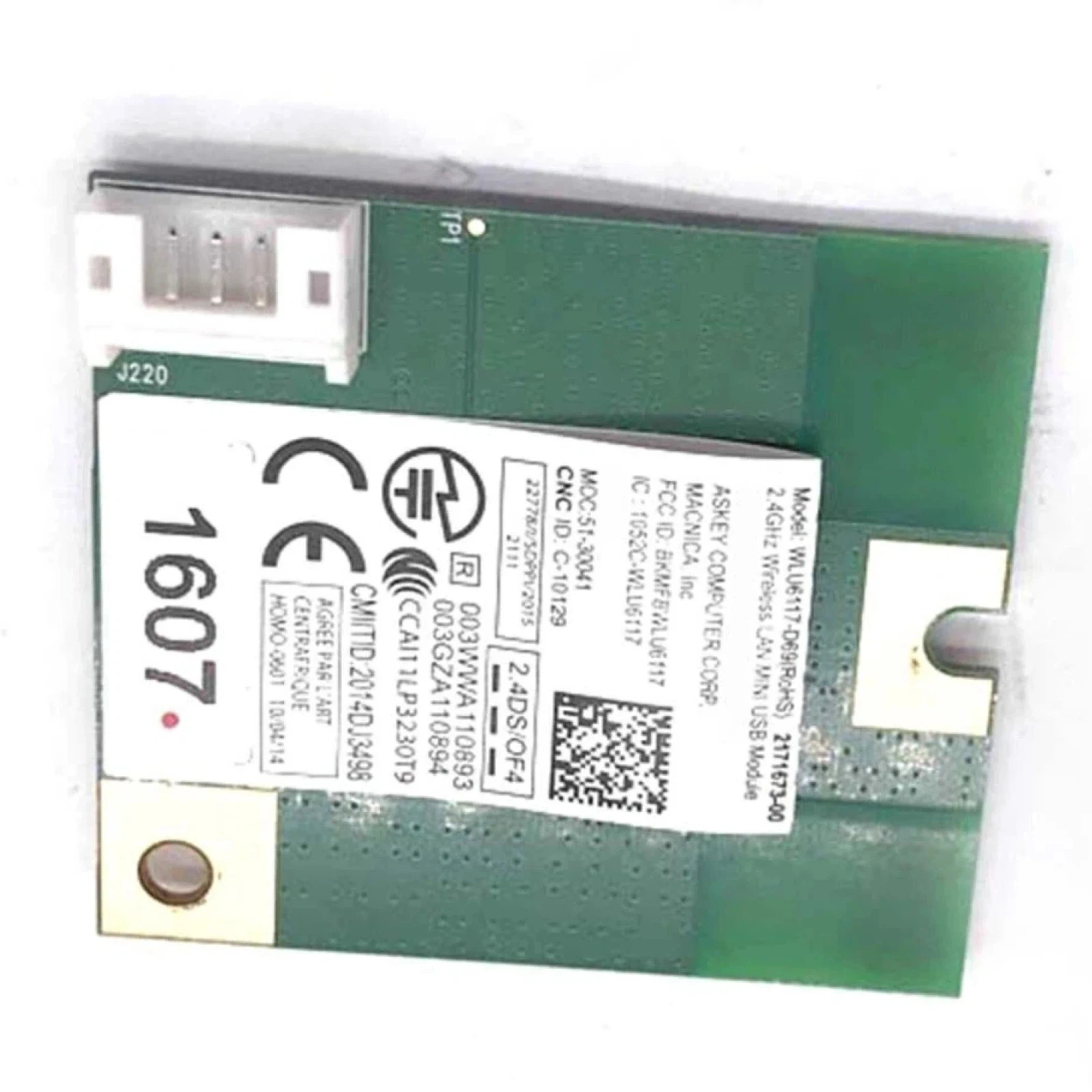 WLU6117-D69 WIFI Board Fits For Epson 2.4GHz MINI USB Module Wireless LAN