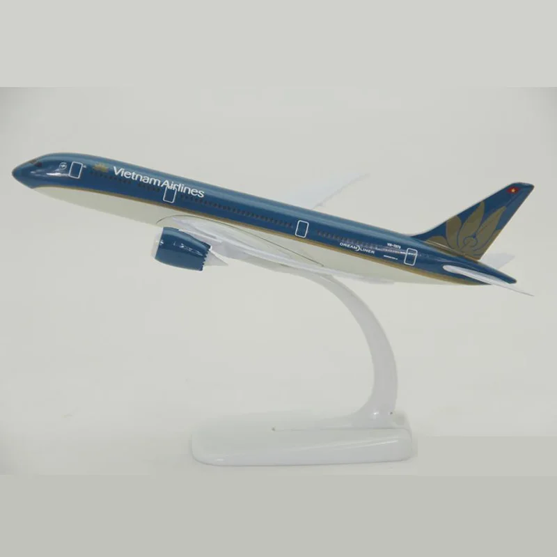 

Diecast 1:300 Scale Vietnam Airlines B787-8 Civil Aviation Alloy & Plastic Passenger Jet Model Toy Gift Collection Display