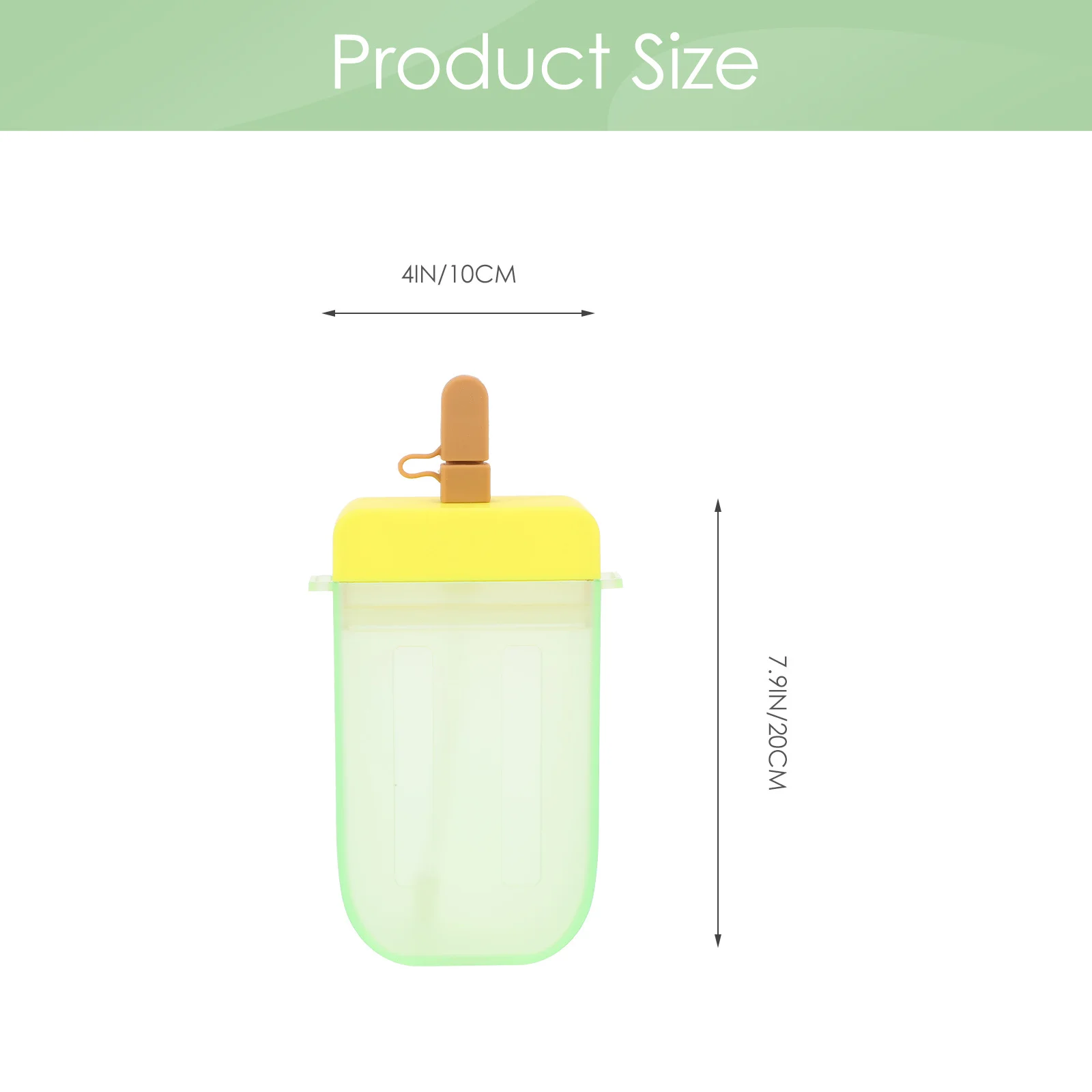 

Popsicle Water Bottle Portable Drinking Bottle Smooth Surface Cute Juice Cup For Outdoor Summer Travel Decorative