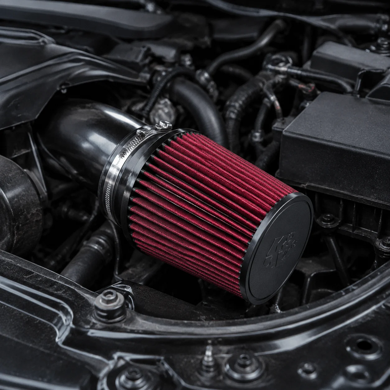 Universal 76mm Air Filter Mushroom Head Racing Cold Air Intake Filter Red Blue for Car Truck SUV