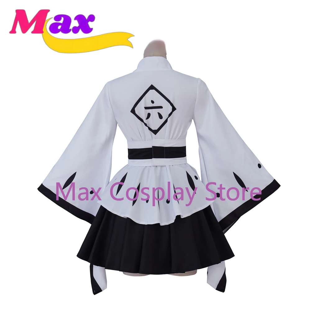 Costume Cosplay de la Guerre du Sang pour Femme, Max Cos, Périphérique Kuchiki Byakuya, Robe Lolita, Kimono, Tenues d'Halloween, Carnaval, Mille Ans