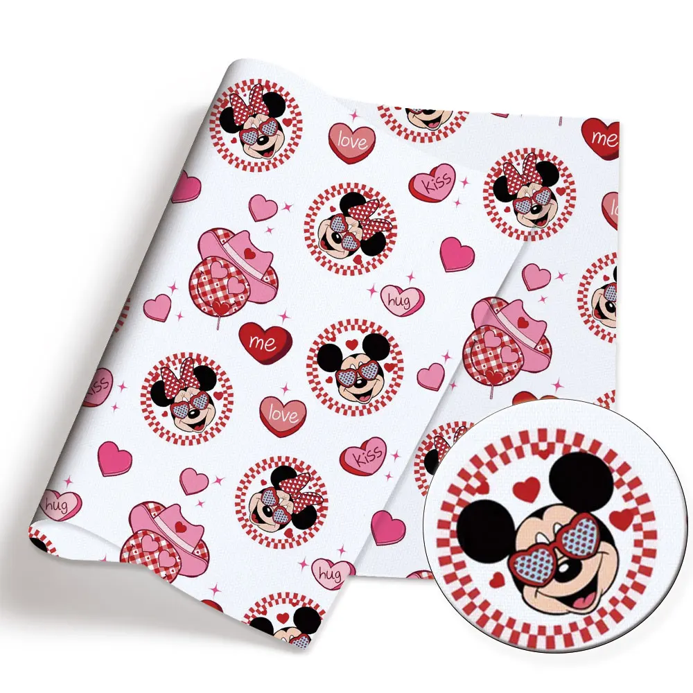 ديزني النسيج 140x50 سنتيمتر الكرتون النسيج خليط الأنسجة طفل المنسوجات المنزلية الخياطة دمية فستان الستار نسيج القطن والبوليستر #3