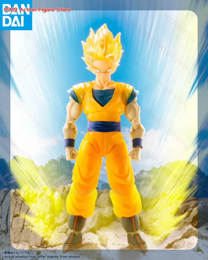 

In Stock Original SHF Dragon beads Series Super Saiyan Monkey King - Z Warrior Action Doll Gift Collection
