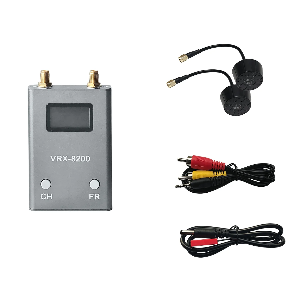 NWE VTX-8200 7G-8.2GHZ 10W Video Transmitter and VRX-8200 6G-8.2GHZ video receiver