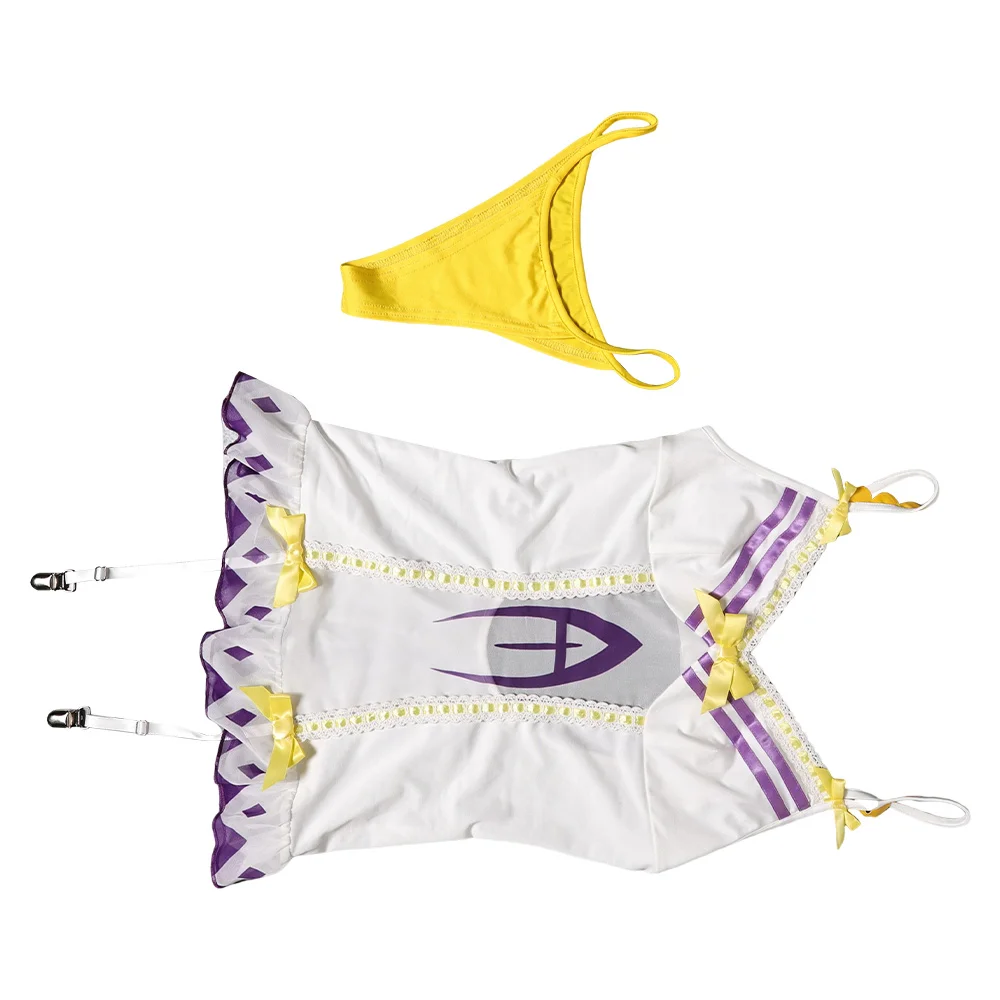 Adam-ropa de Cosplay para mujer, lencería de Anime de dibujos animados Hell Inn, trajes de juego de rol para niñas adultas, disfraz de fantasía, traje de Halloween