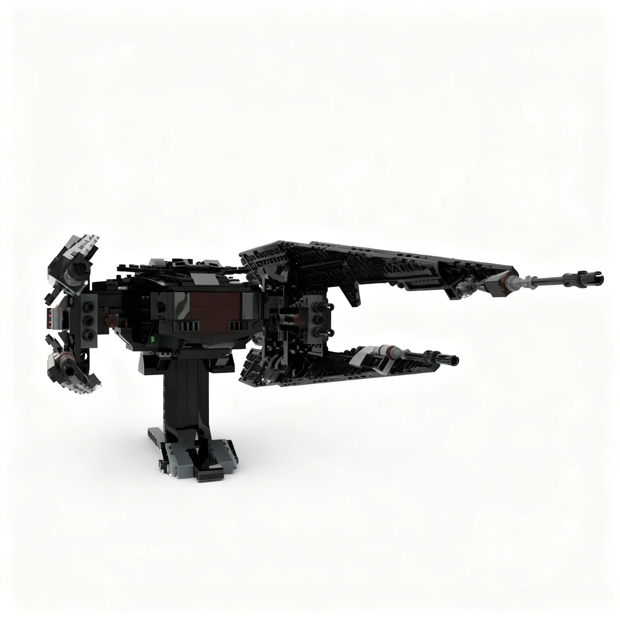 740pcs MOC - Tie Silencerss- Knights Ren Edition Star Battle Model Building Blocks Christmas Gift Toy Brick Collection Education