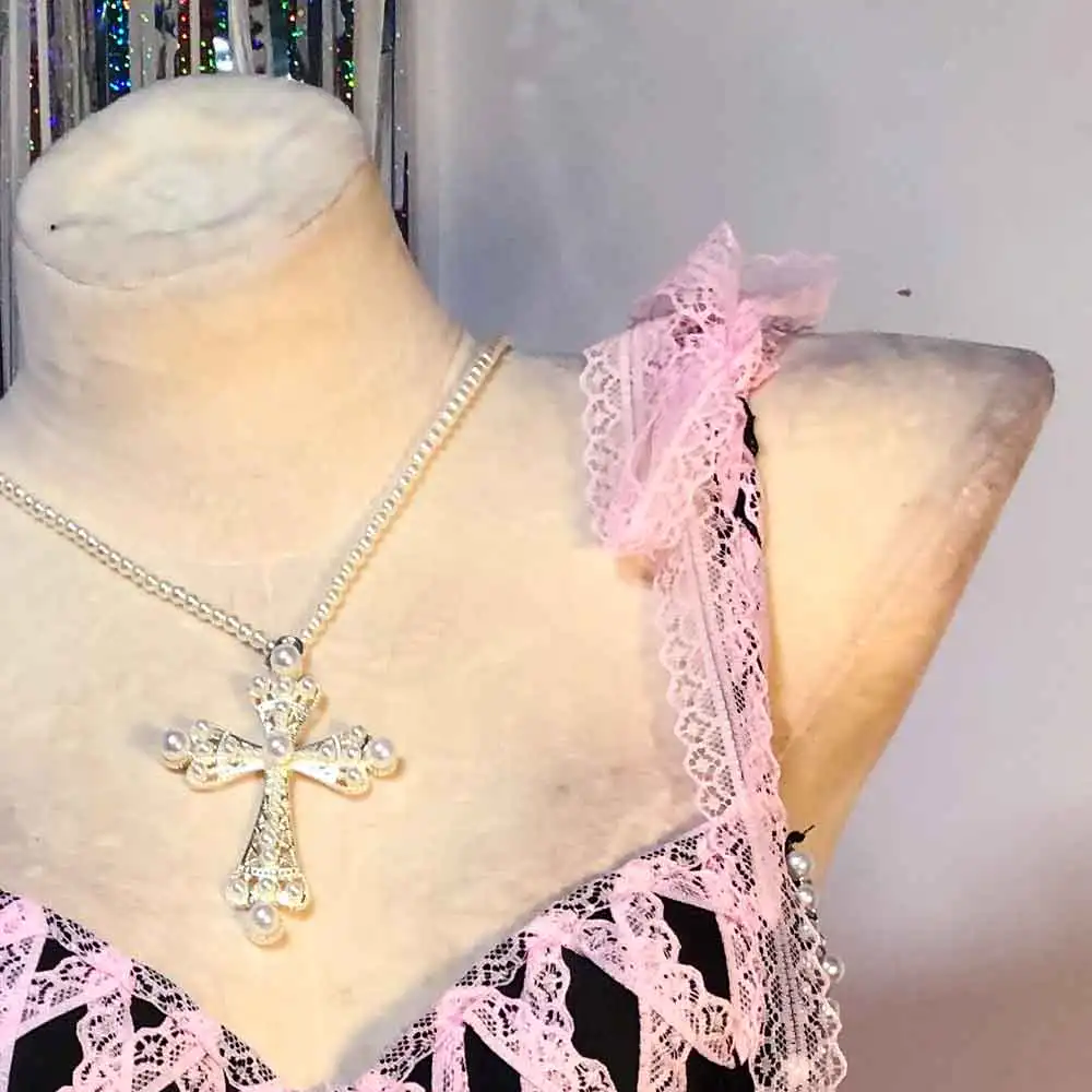 فستان قوطي يدوي الصنع بتصميم سايبر هارت، ملابس نادي للمراهقات بأسلوب كاواي صديق للبيئة، ملابس الجرينج التسعينية، إيمو غوث هاراجوكو واي 2 كيه، قمصان دانتيل بانك روك