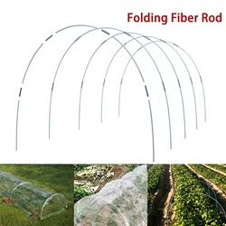 5mm Greenhouse Hoops Set Folding Fiber Rod Set Gardening Greenhouse Seedling Arch Shed Bracket Garden Plant Grow Tunnel Support