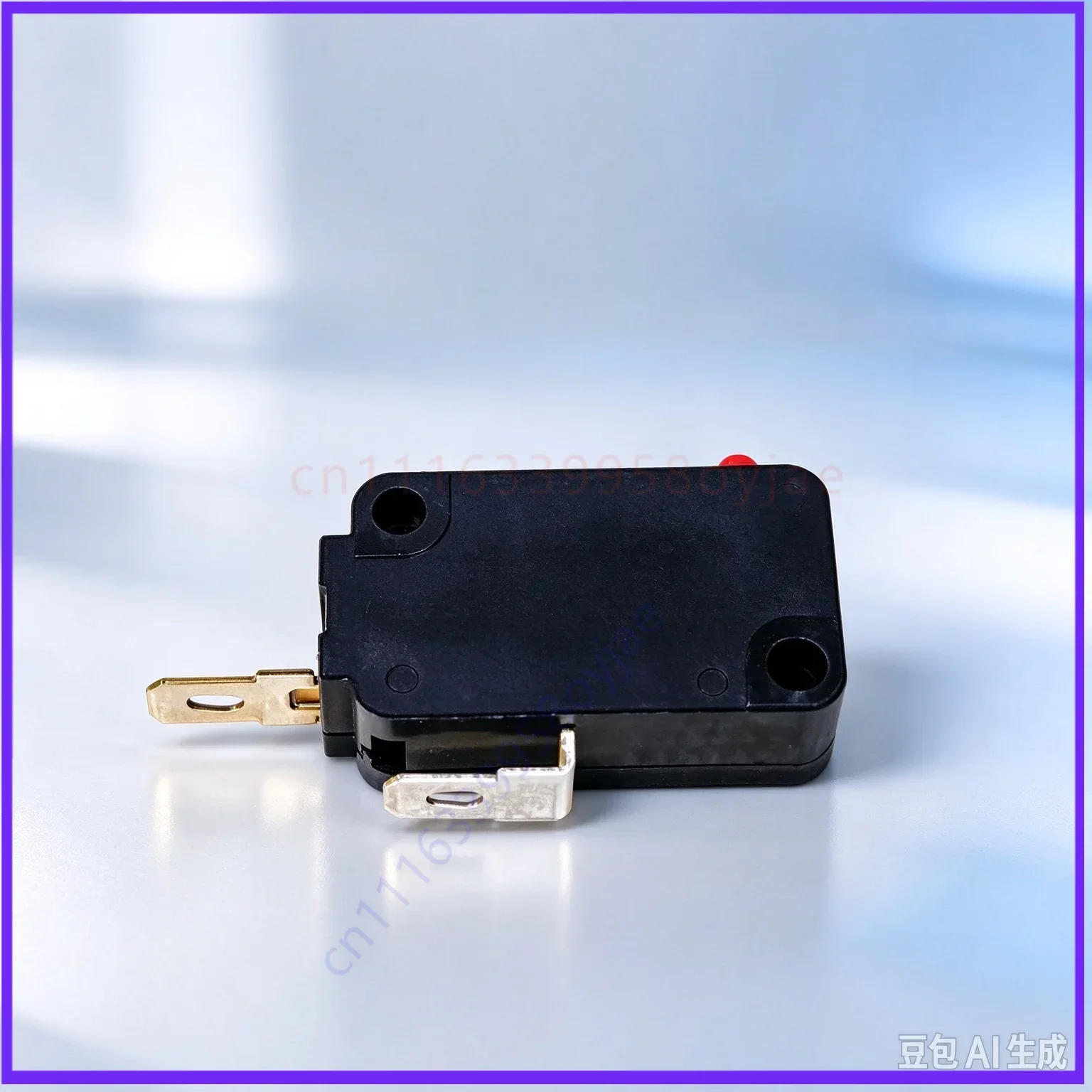 Foot Two Pin Normally Open Micro Limit Switch for Mechanical Control  10pcs