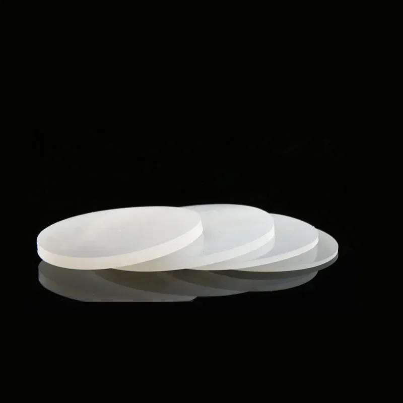 White Solid Round Silicone  Seal Gaskets Pad