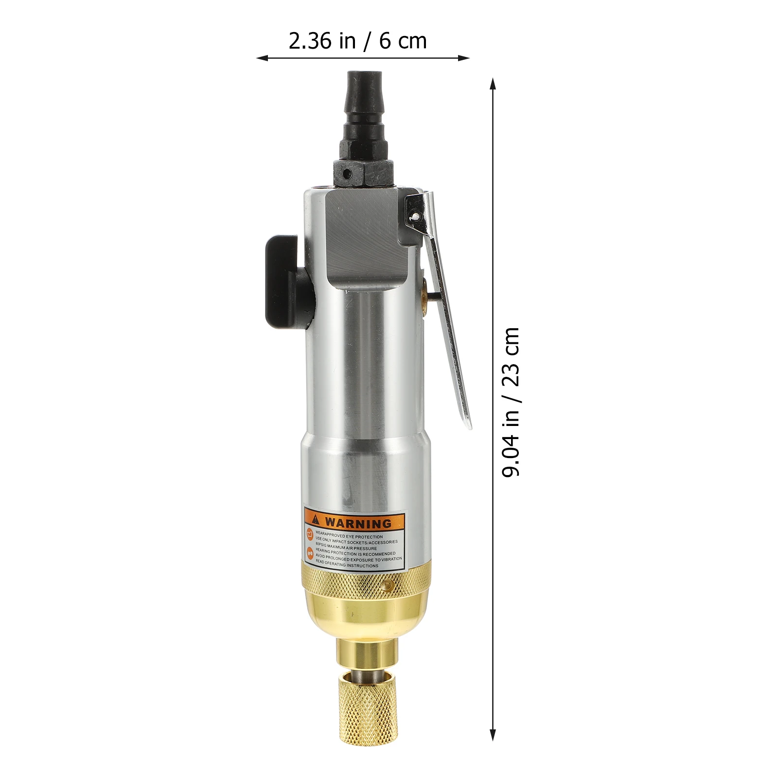 

Adjustable Air Powered Reversible Precision Tool Pneumatic Screwdriver For Nut Tightening Loosening High Torque Low Noise