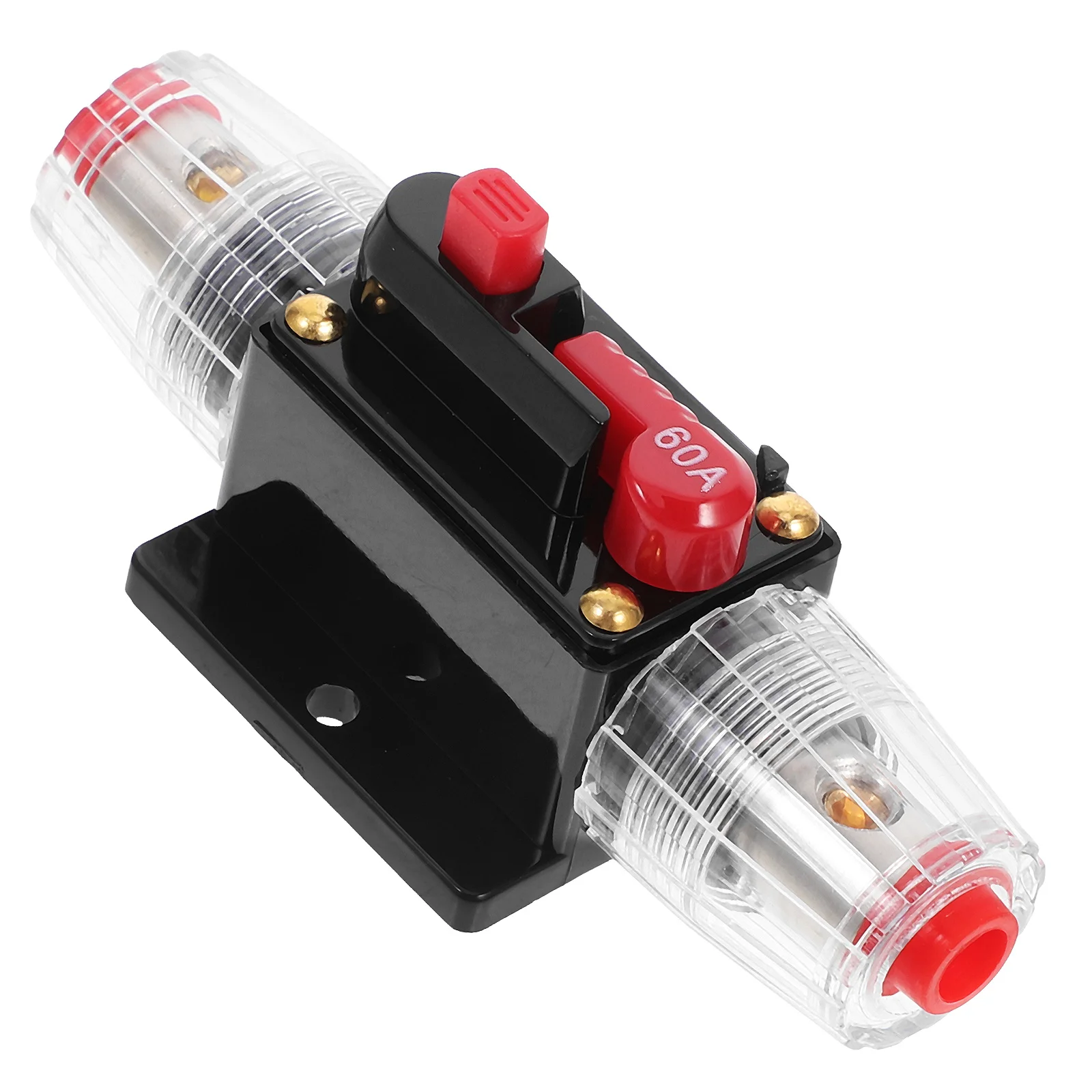 

Auto Reset Fuse Holder Automotive Circuit Breaker For Car Rv Boat Inline Protection Miniature Breaker For Marine Solar