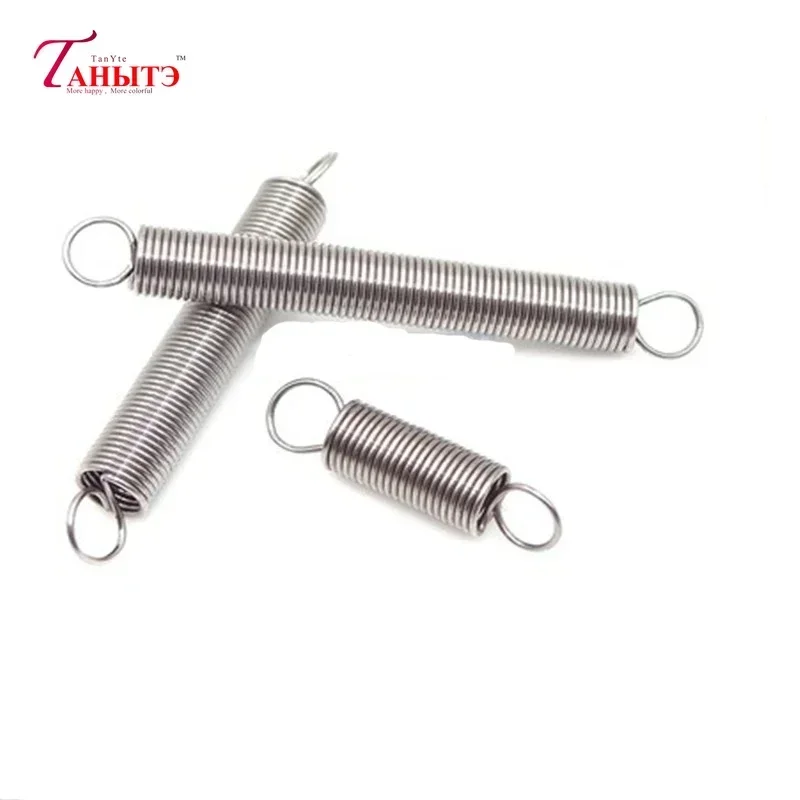 Stainless Steel Springs For Tobacco Rolling Machine Heavy Duty Extension Hardwares Home Decoration  Outer Diameter 4mm Wire Diam