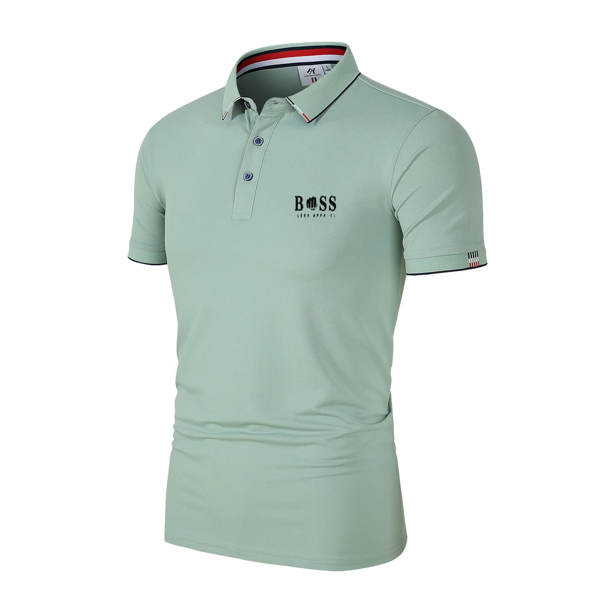 Men's Street Casual Polo Shirt Men's High Quality Short Sleeve Shirt Breathable Comfortable Casual Polo Shirt For Men