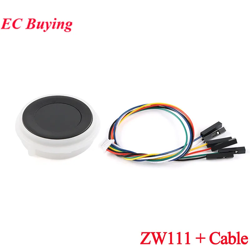 Fingerabdruckerkennungsmodul ZW101 ZW111 Integrierter Fingerabdrucksensor Fingererkennung mit geringem Stromverbrauch Kapazitiver Halbleiter