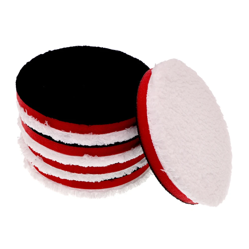 

Полированный диск, многоразовые полировальные подушечки из микрофибры для полировки автомобиля, сменные многоцелевые шлифовальные инструменты, детали